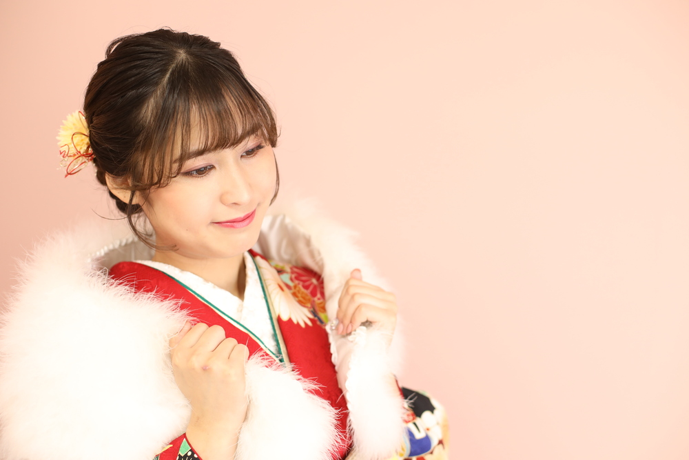 成人式前撮り撮影髪型