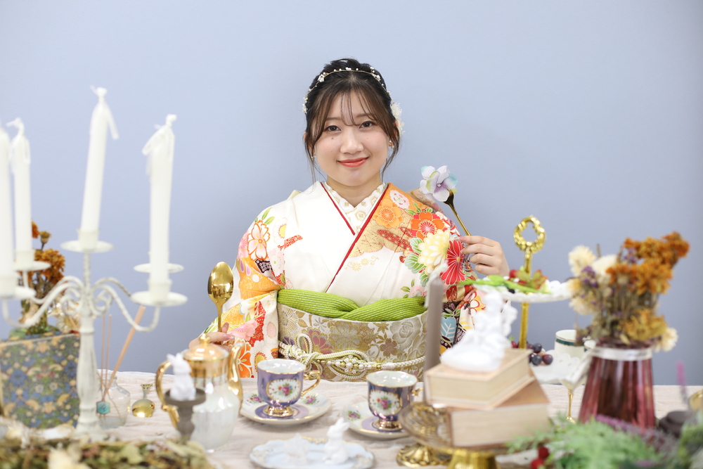 成人式前撮り髪型トレンドメイクの濃さ