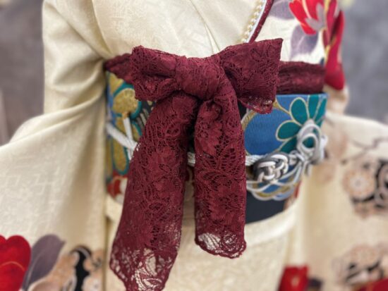 今月のイチオシ帯揚げアップ