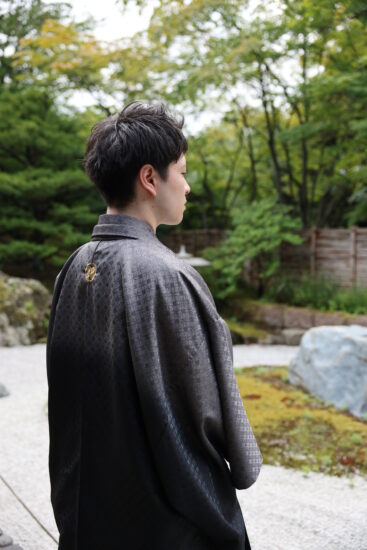 202620272028流儀RYUGI男性男子成人式何着る紋付袴もんつきはかま当日レンタルプラン北海道札幌かっこいいスタジオロケーション撮影着付けヘアセット無料