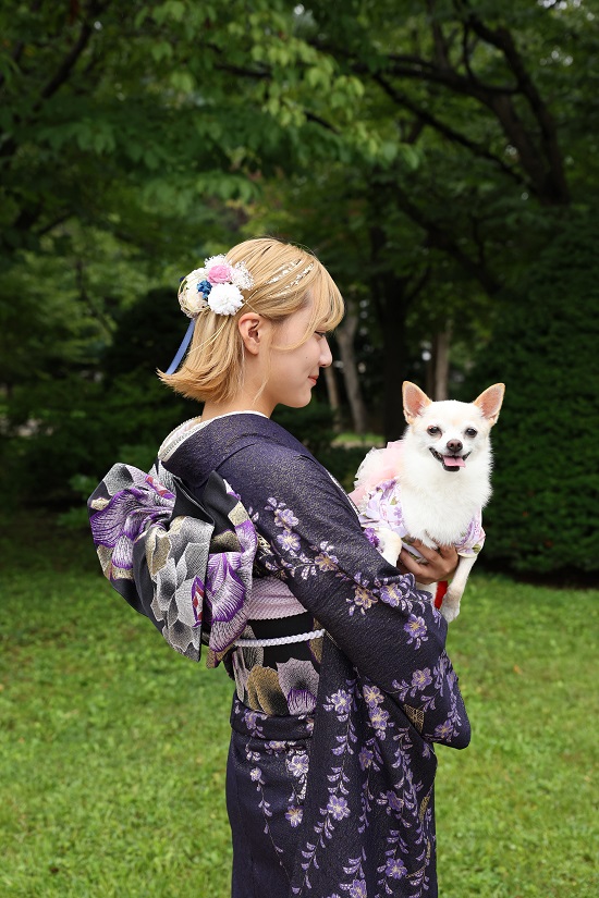 ペット撮影
振袖前撮り
