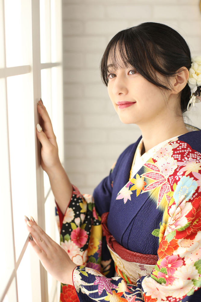 成人式前撮り映えるポーズ