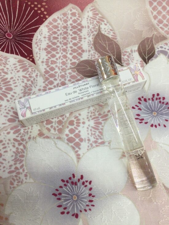 JIL STUARTオードホワイトフローラルローラーボール