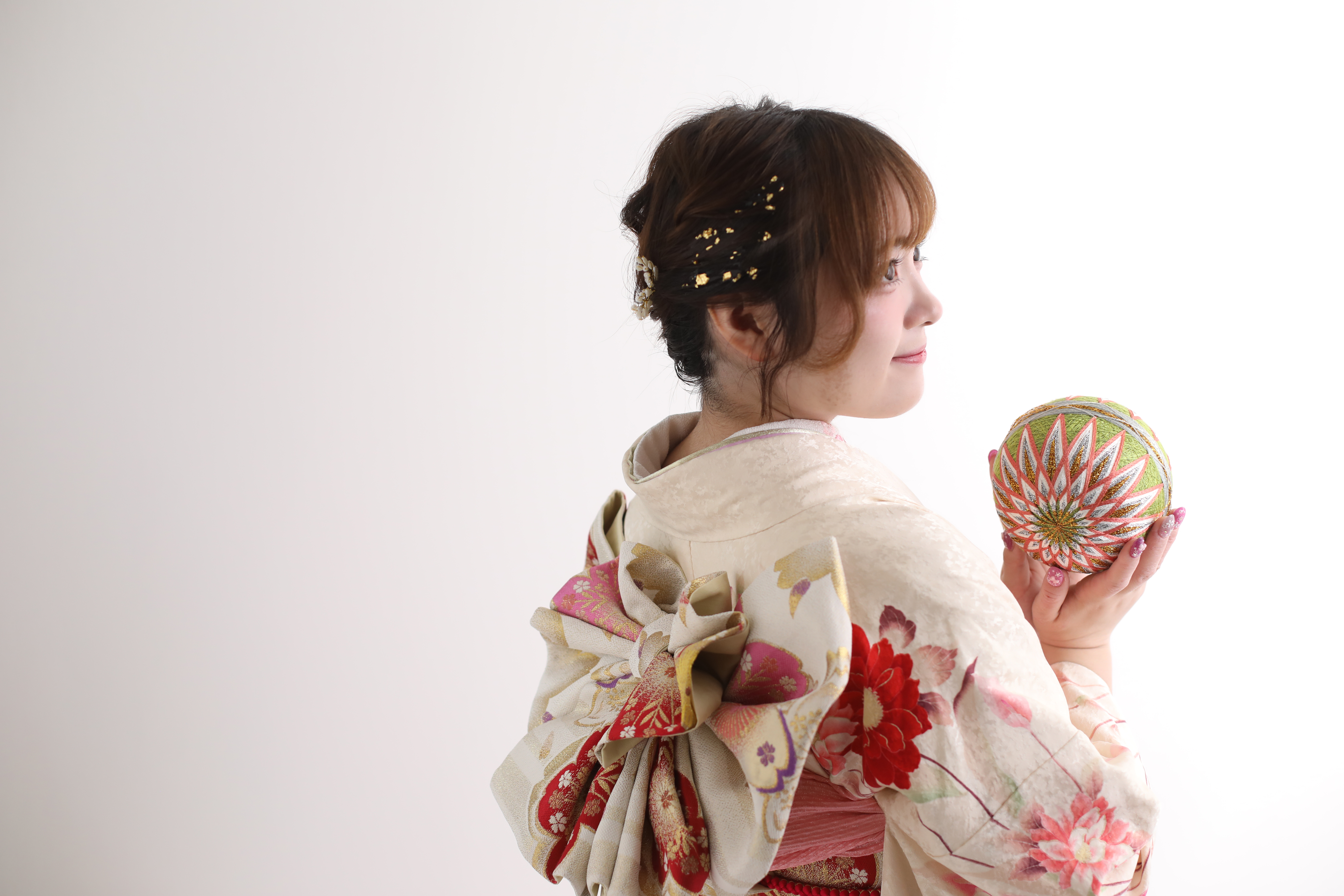 振袖コーディネート可愛くする