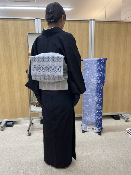 一重太鼓の後ろ姿