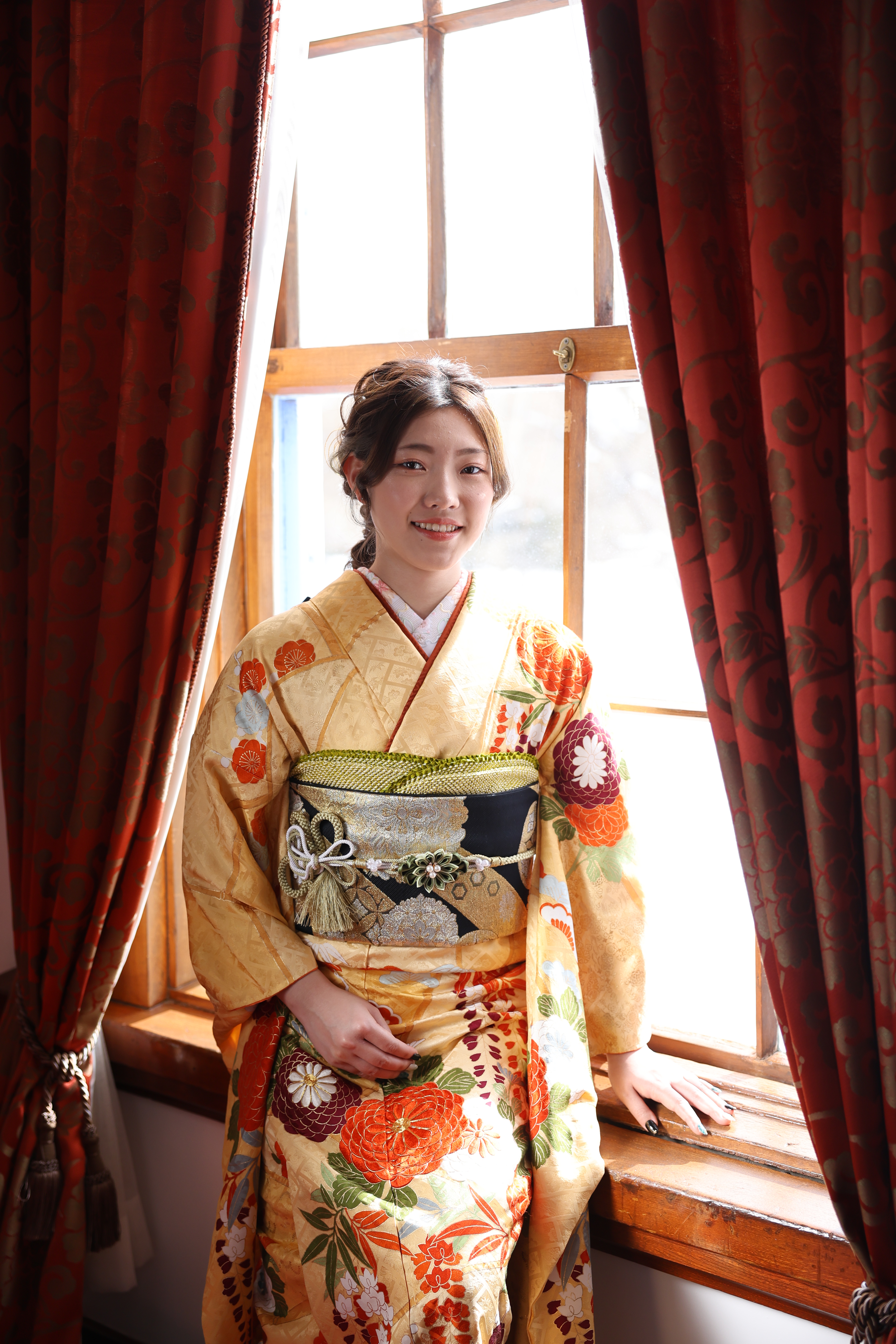 豊平館撮影
振袖ロケーション撮影
ママ振り
