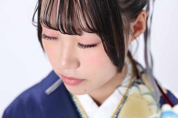 高校生モデル撮影にご協力いただいたお嬢様のモデル写真です。