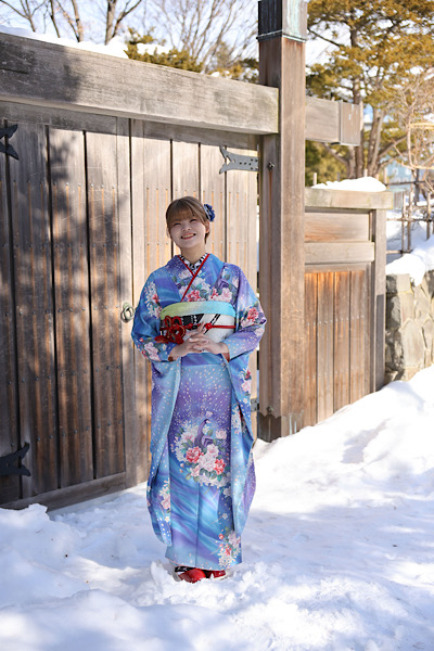 振袖冬前撮り