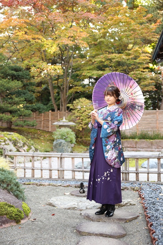 卒業袴（ロケーション撮影）