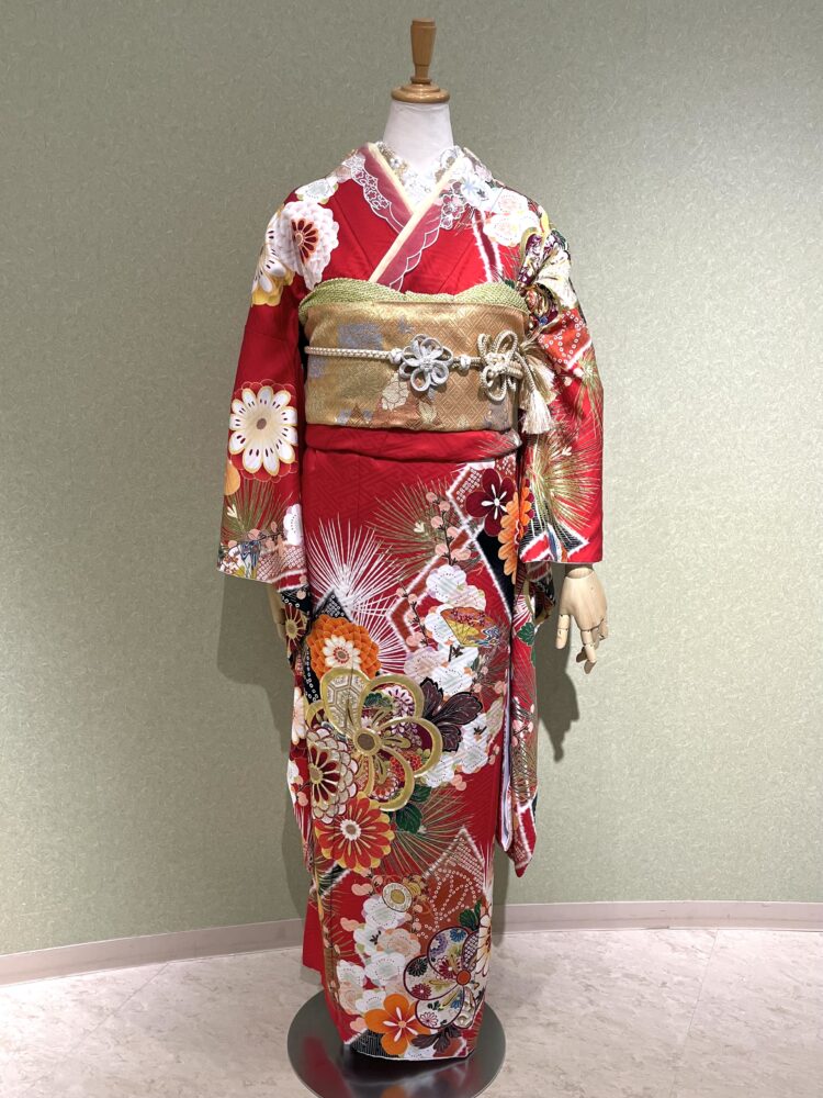 現在の画像: 振袖コーデ