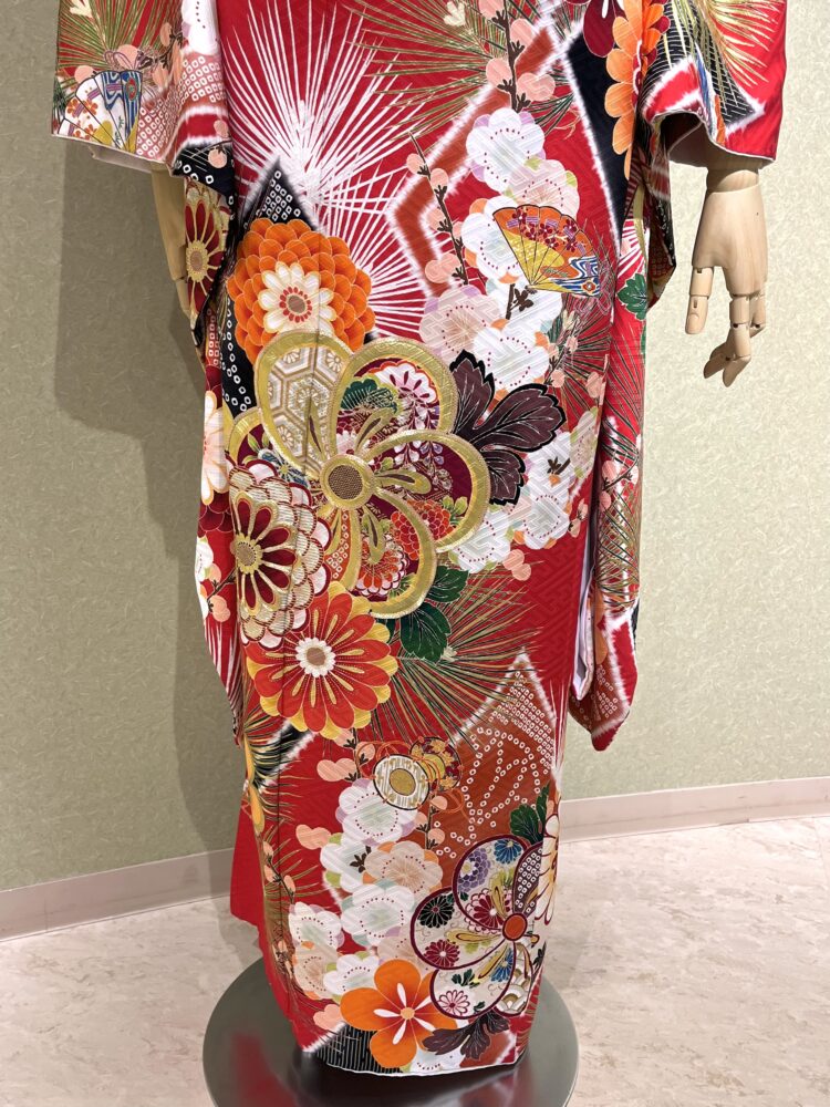 現在の画像: 振袖柄