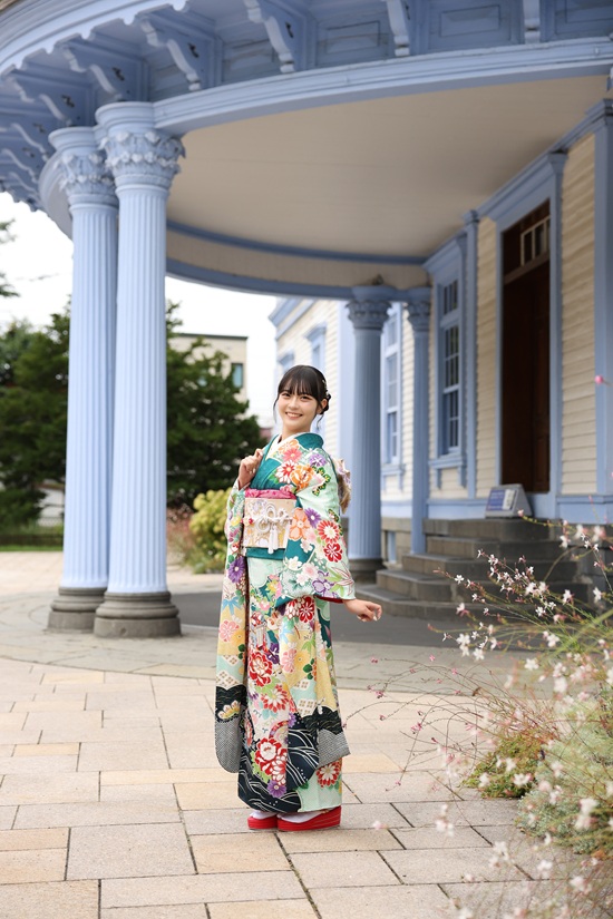 秋のロケーション撮影（写真だけの成人式）