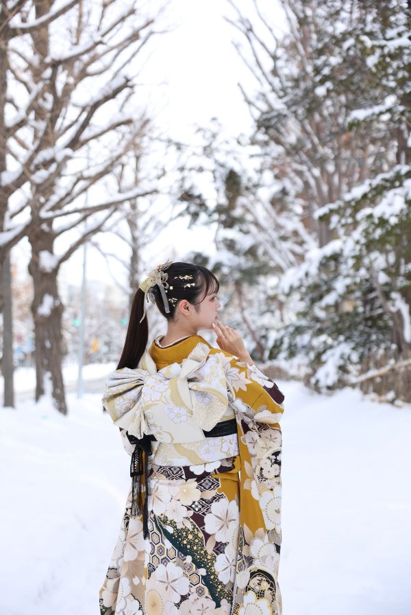 成人式冬のロケーション撮影