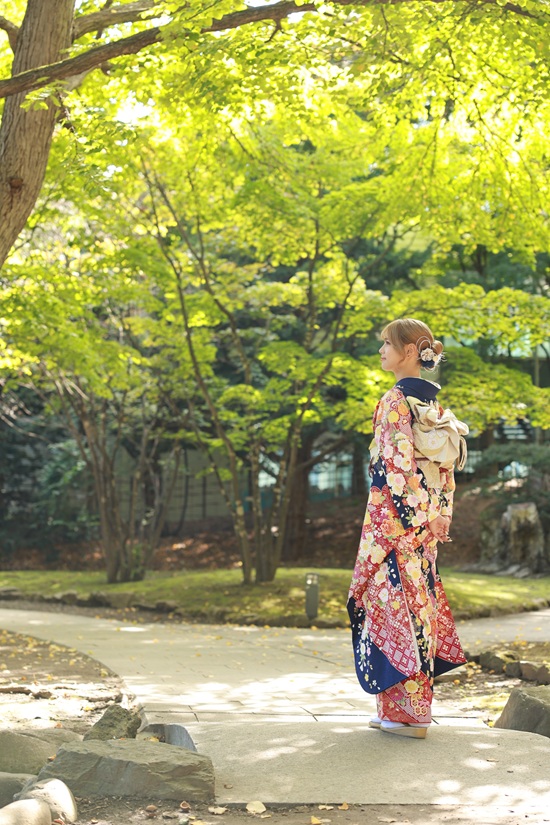 夏のロケーション撮影（写真だけの成人式）