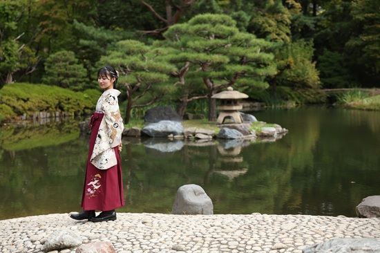 卒業袴（ロケーション撮影）