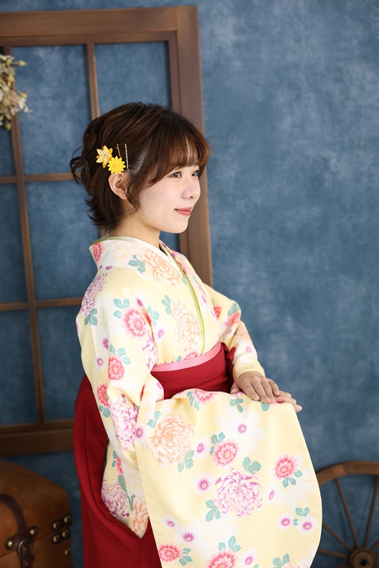 卒業袴（スタジオ撮影）