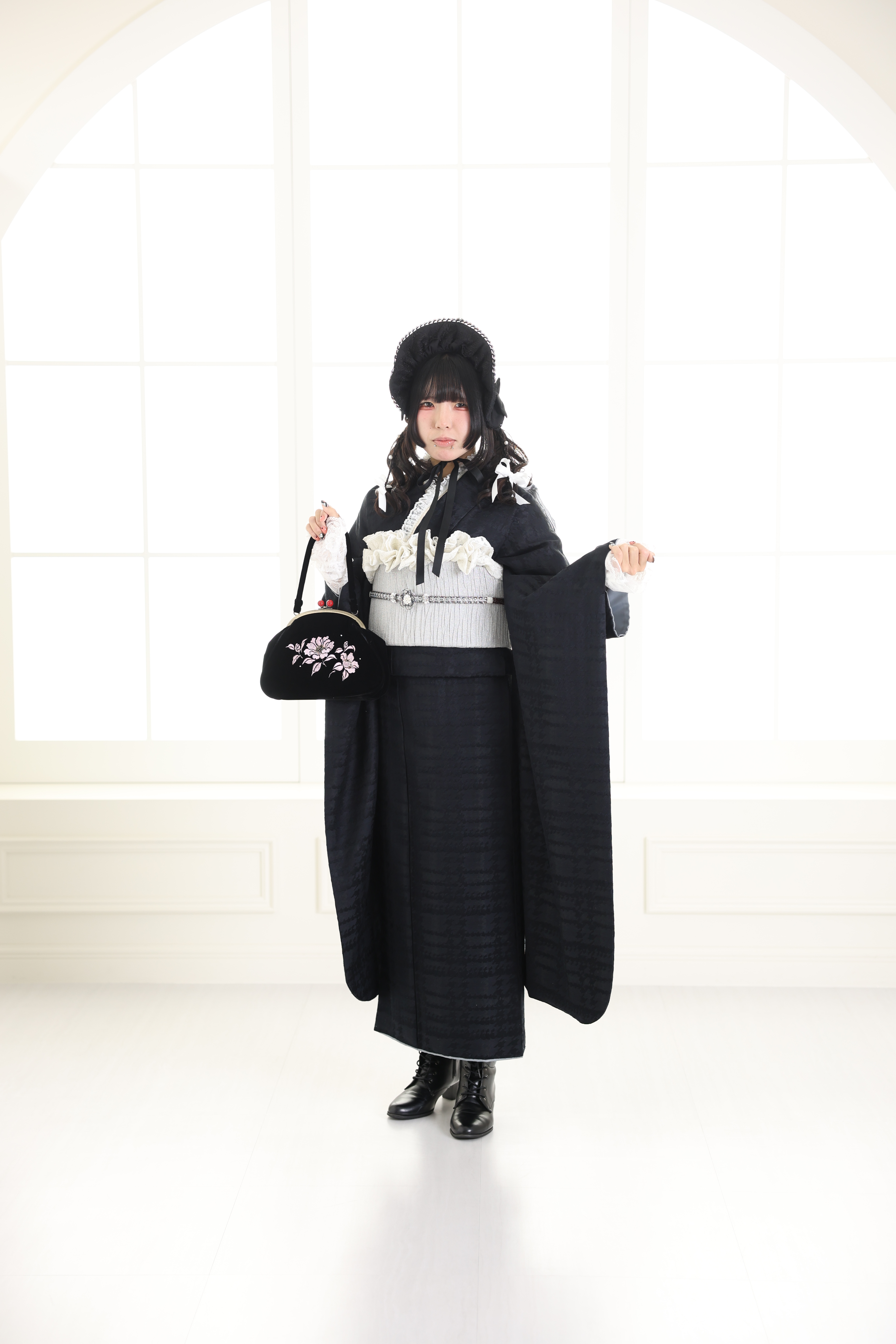 成人式成人20歳のつどい振袖振袖っコーディネート振袖コーデイエベブルベ春夏秋冬振袖ヘアヘアアレンジフォトスタジオ前撮り後撮りパーソナルカラー