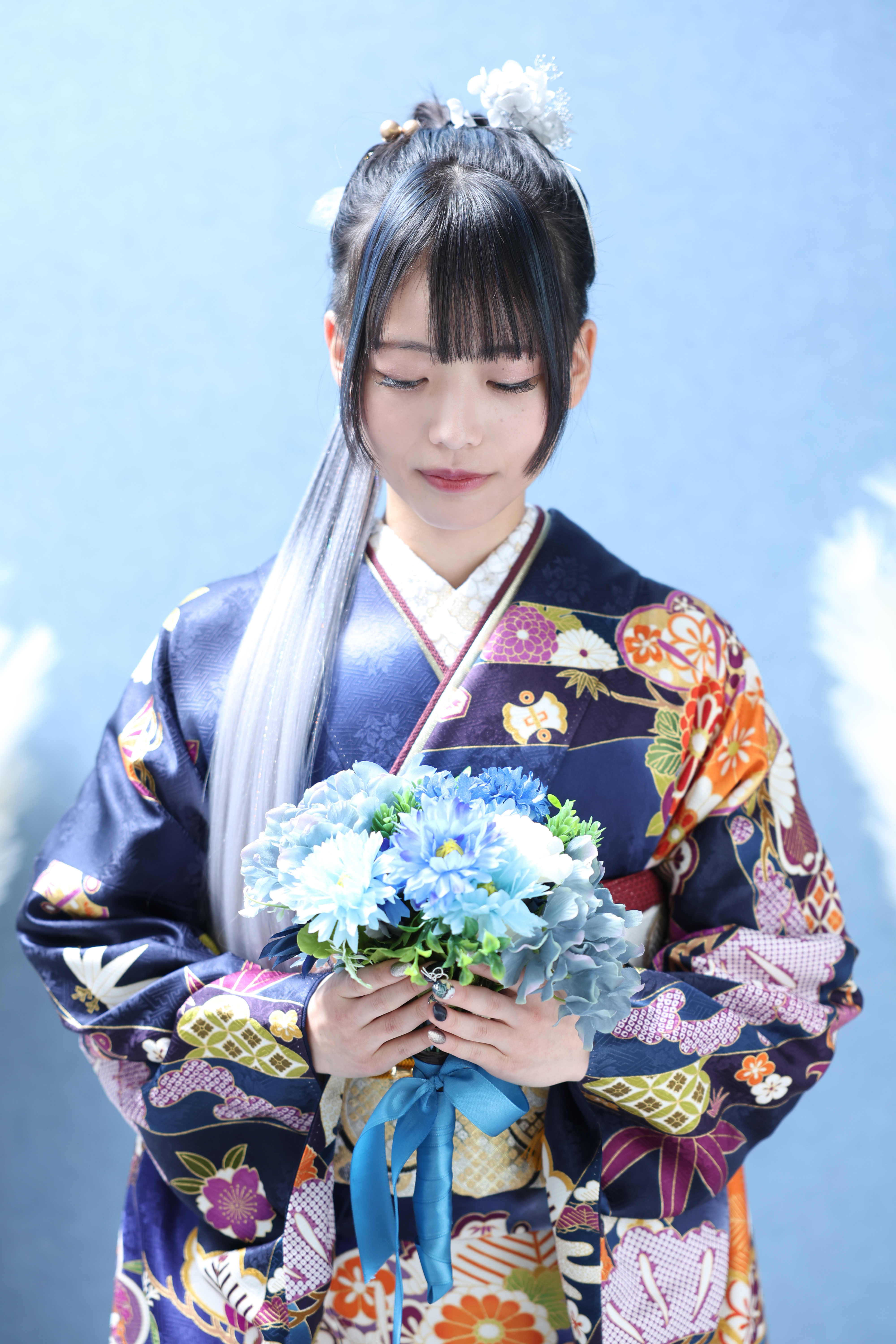 成人式前撮り撮影