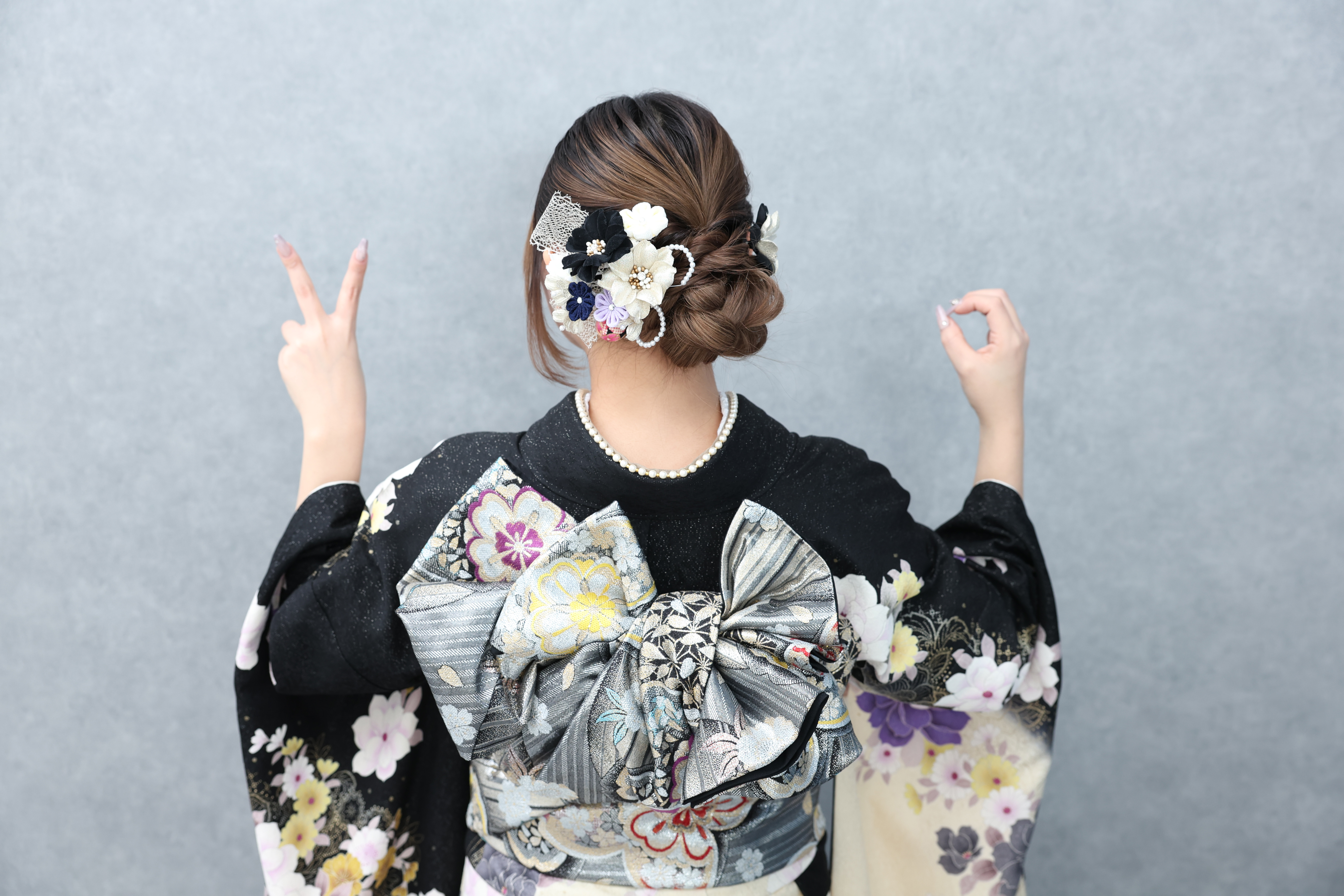 成人式前撮り撮影