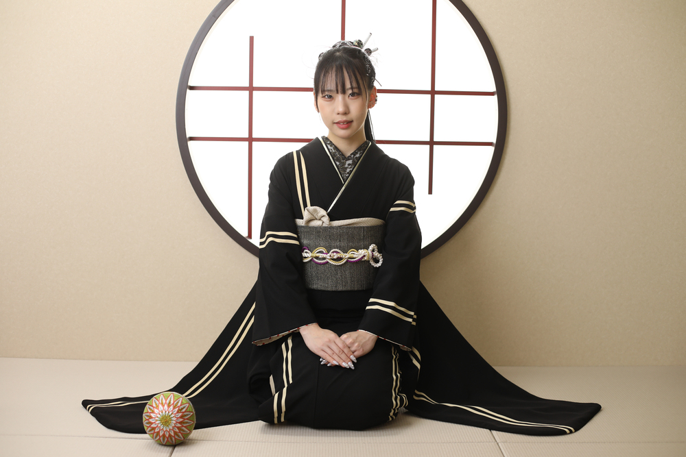 成人式前撮り写真かわいい
