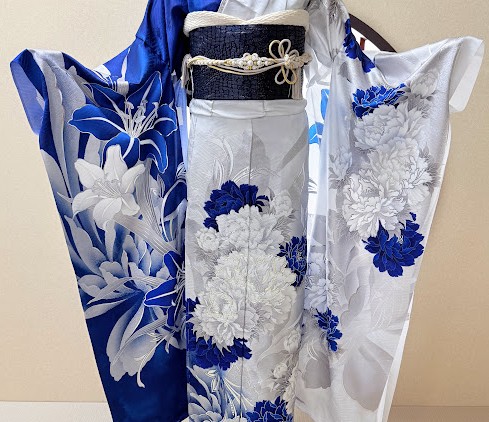 振袖アシンメトリーデザイン