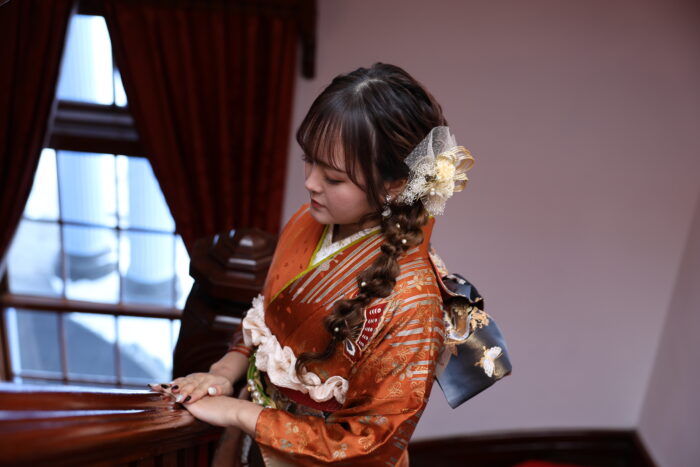 202720282029前撮り後撮り写真だけの成人式ふりそで振袖ママまま振袖個性的私らしさ小物選びヘアスタイル髪型アレンジ編みおろし