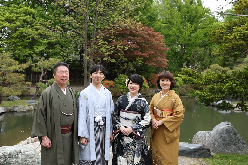 家族写真
中島公園
ロケーション撮影
振袖前撮り