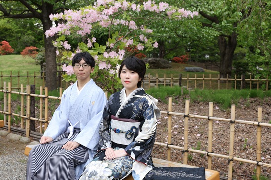 姉弟振袖撮影
中島公園ロケーション撮影
振袖前撮り