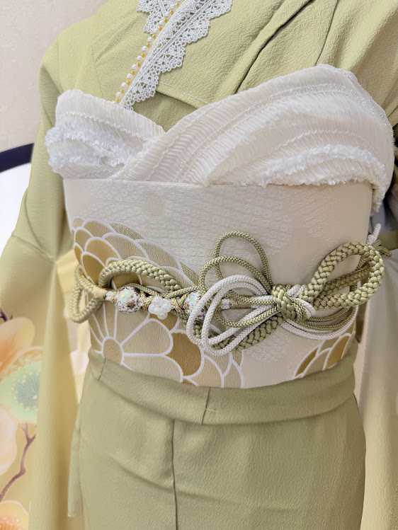 振袖ワントーンコーデ