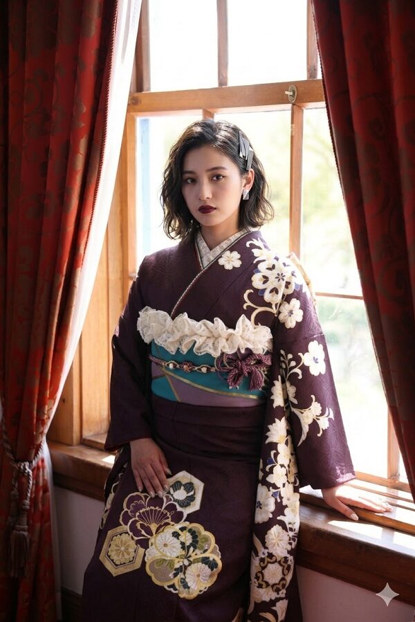 豊平館振袖前撮り