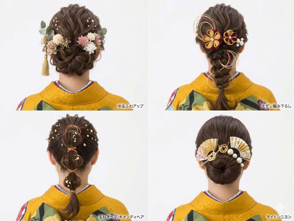 振袖 ヘアスタイル 最新