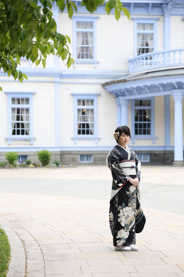 振袖前撮り豊平館