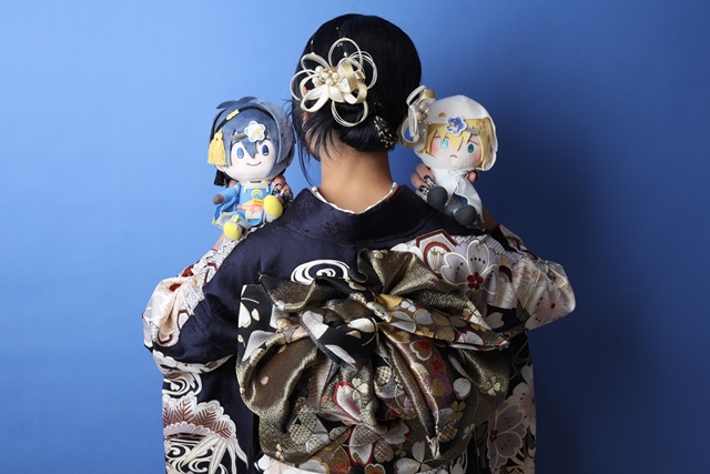 前撮り　推しグッズ　後ろ姿
ぬいぐるみ