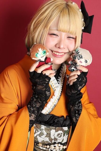 前撮り　推しグッズ　ぬいぐるみ