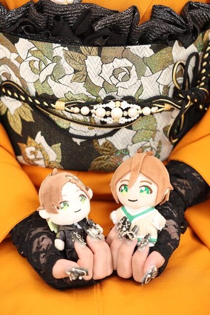 前撮り　推しグッズ　ぬいぐるみ