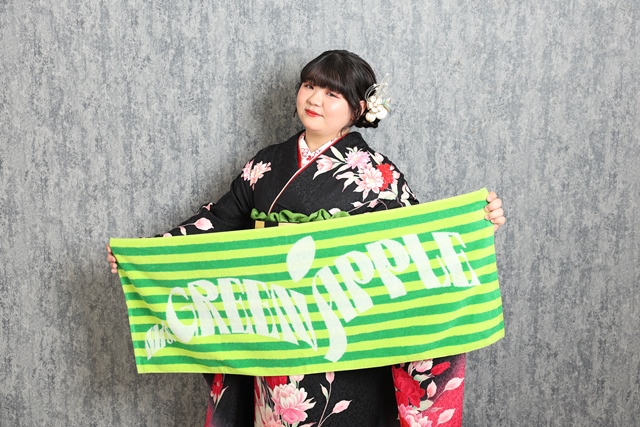 前撮り　推しグッズ　タオル
