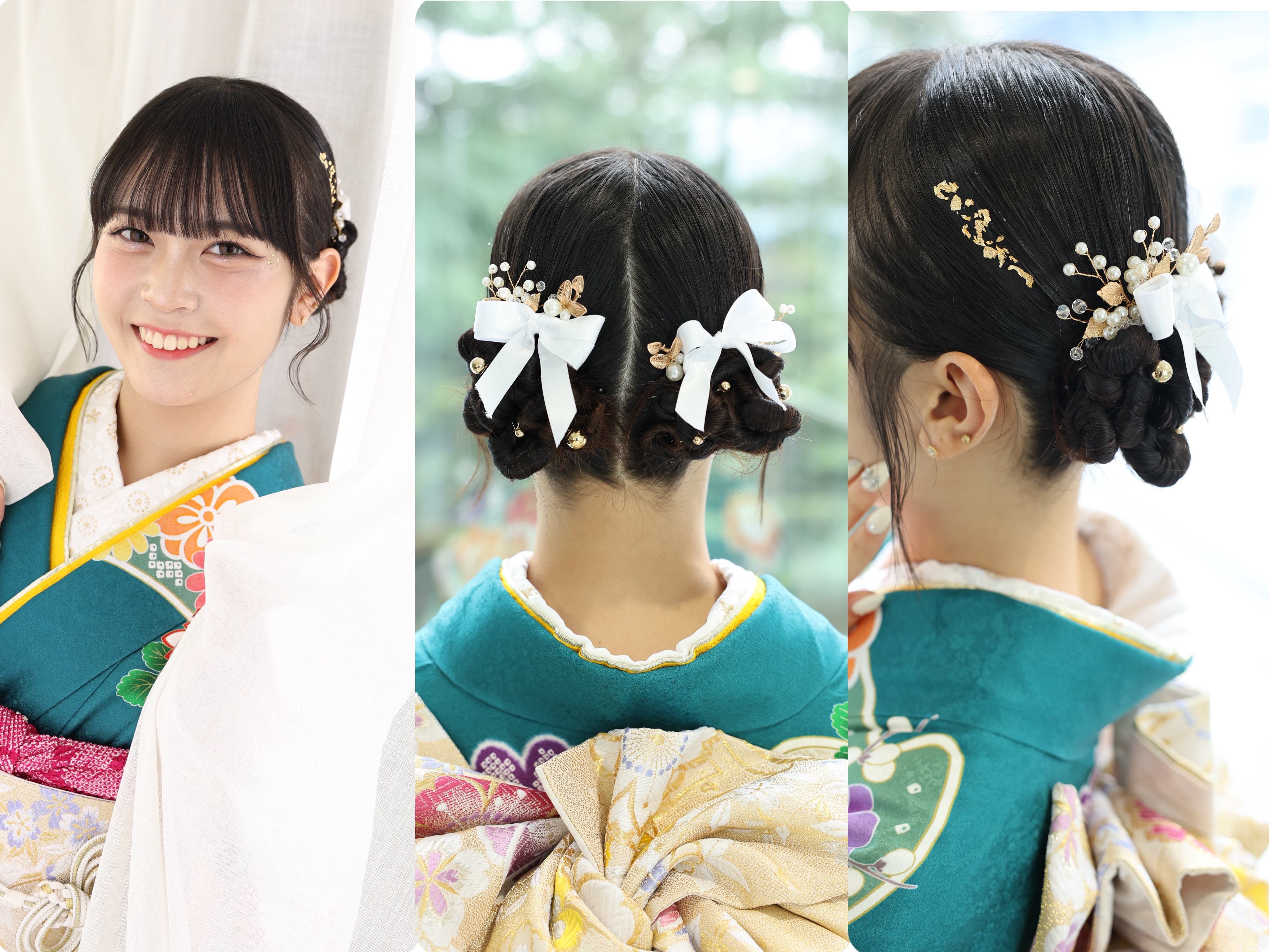 成人式成人式ヘア振袖ヘアヘアアレンジ前撮り前撮りヘア後撮りフォトスタジオ可愛い前から見ても可愛い