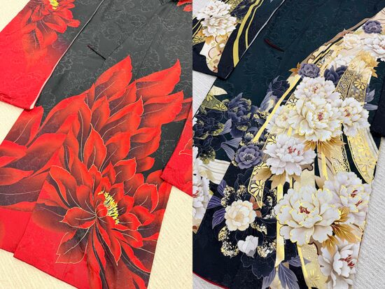 大柄の振袖高身長に似合う柄