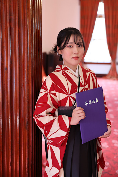 卒業袴前撮り