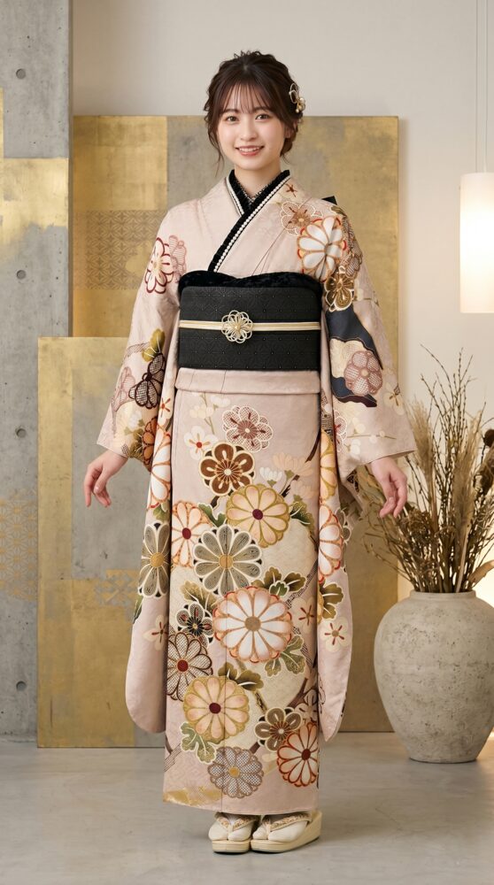 成人式振袖かっこよく着たい