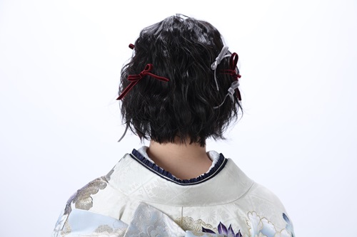 この画像は花いち都屋帯広店で、モデル撮影をした方の画像です。