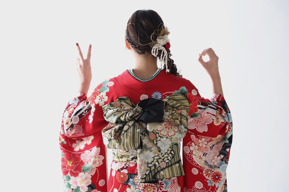 振袖　成人式　前撮り