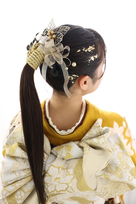 振袖ヘア
振袖ヘアアレンジ
振袖ポニーテールアレンジ