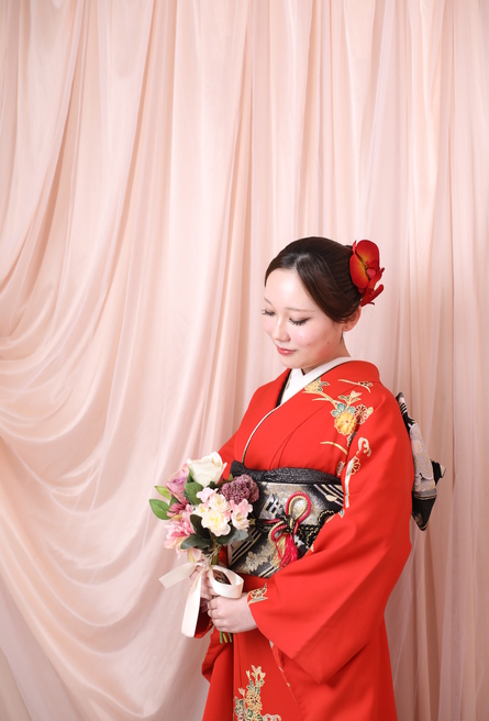 成人式前撮り可愛い背景