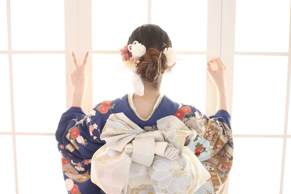 成人式人気ヘアスタイルシニヨン