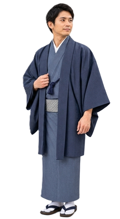男性の着物姿