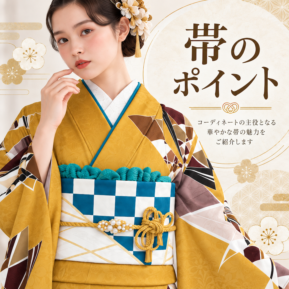 【帯(おび)のポイント】