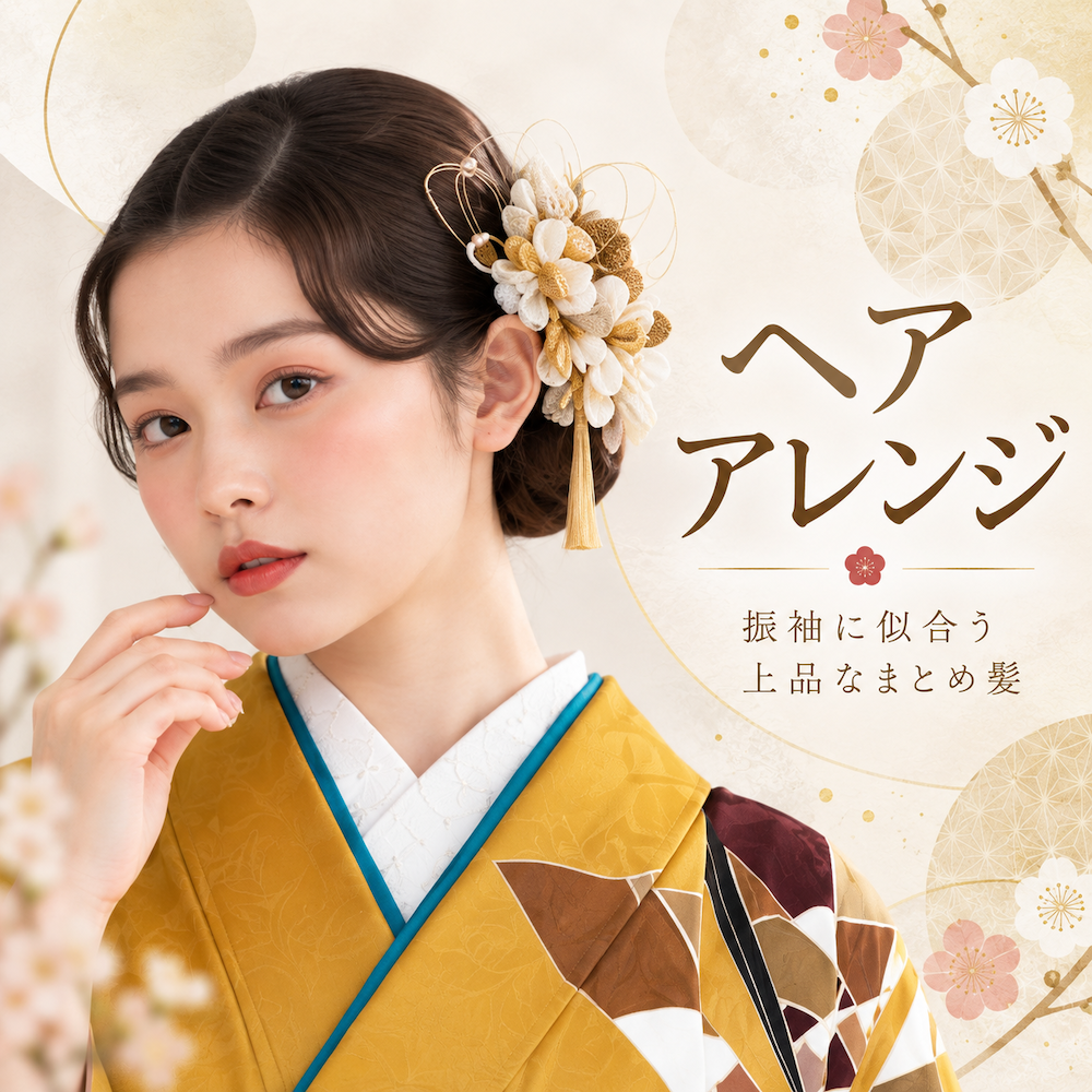 振袖ヘア