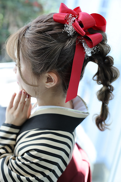 卒業袴ヘアスタイル